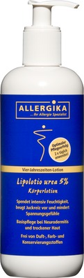 ALLERGIKA Lipolotio Urea 5% Körperlotion 500 ml Lotion