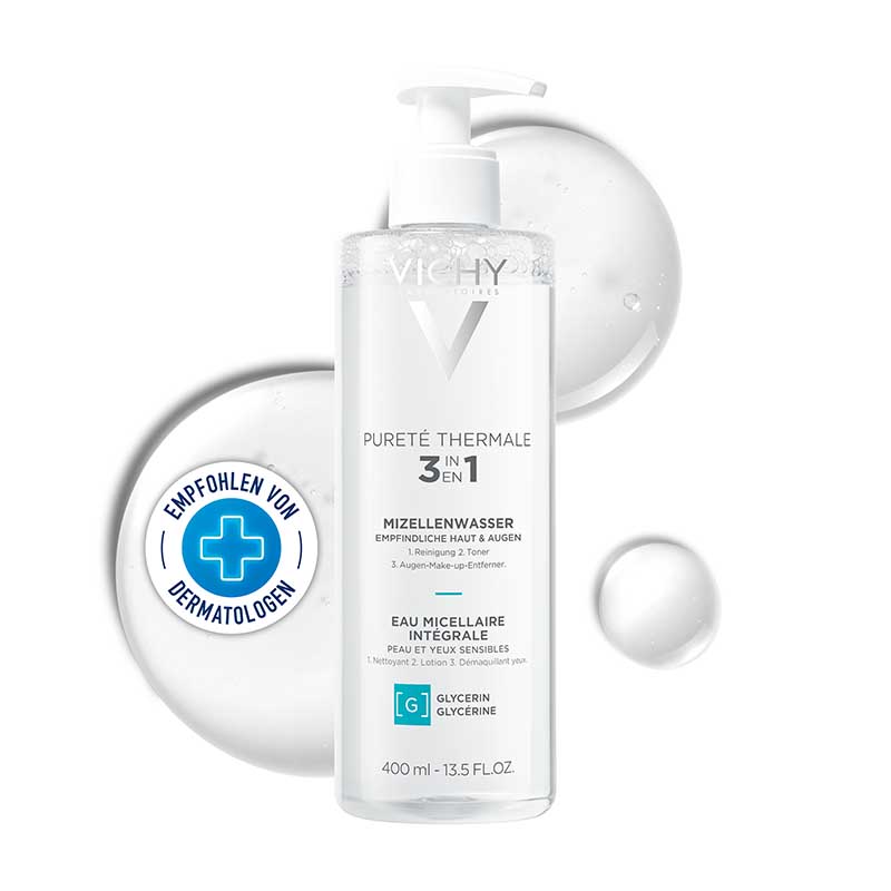 Vichy Pureté Thermale Minéral Mizellen  400 ml Flüssigkeit