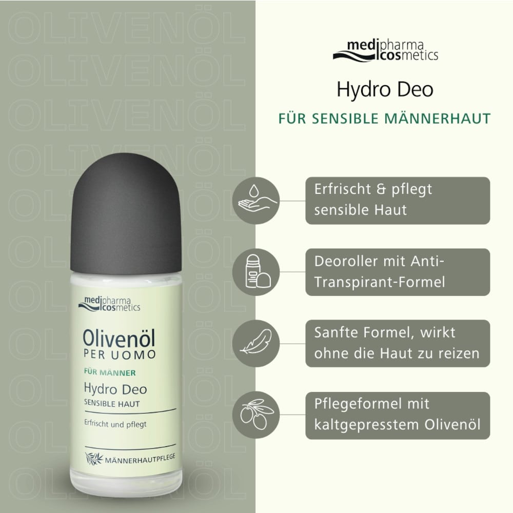 Olivenöl PER UOMO Hydro Deo 50 ml