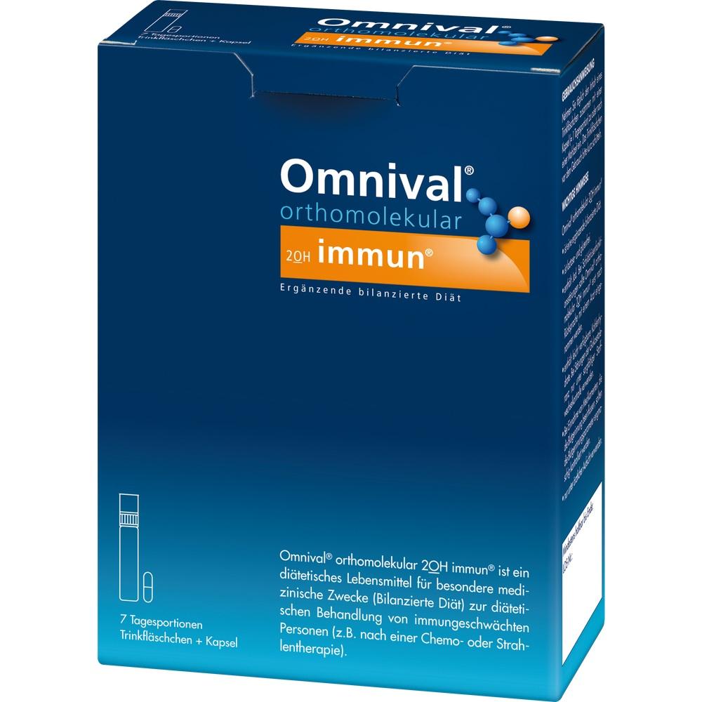 OMNIVAL orthomolekul.2OH immun 7 TP Trinkfl. 7 St Trinkampullen