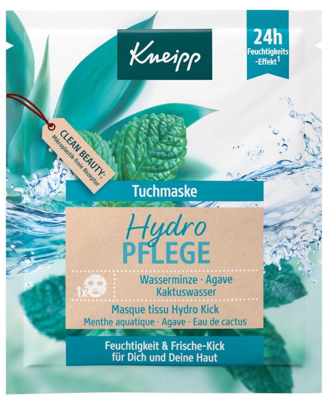 Kneipp Tuchmaske Hydro PFLEGE 1 St Gesichtsmaske
