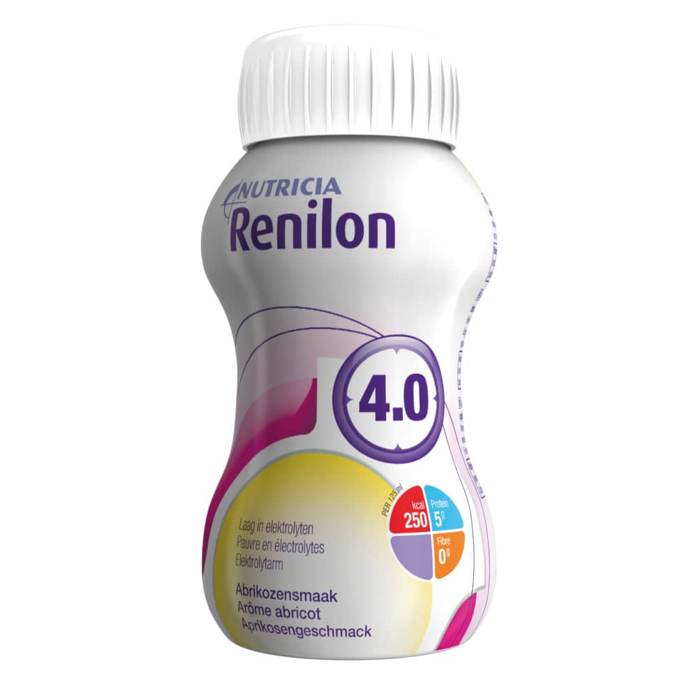 Renilon 4.0 Trinknahrung Aprikose 6X4X125 ml Flüssigkeit