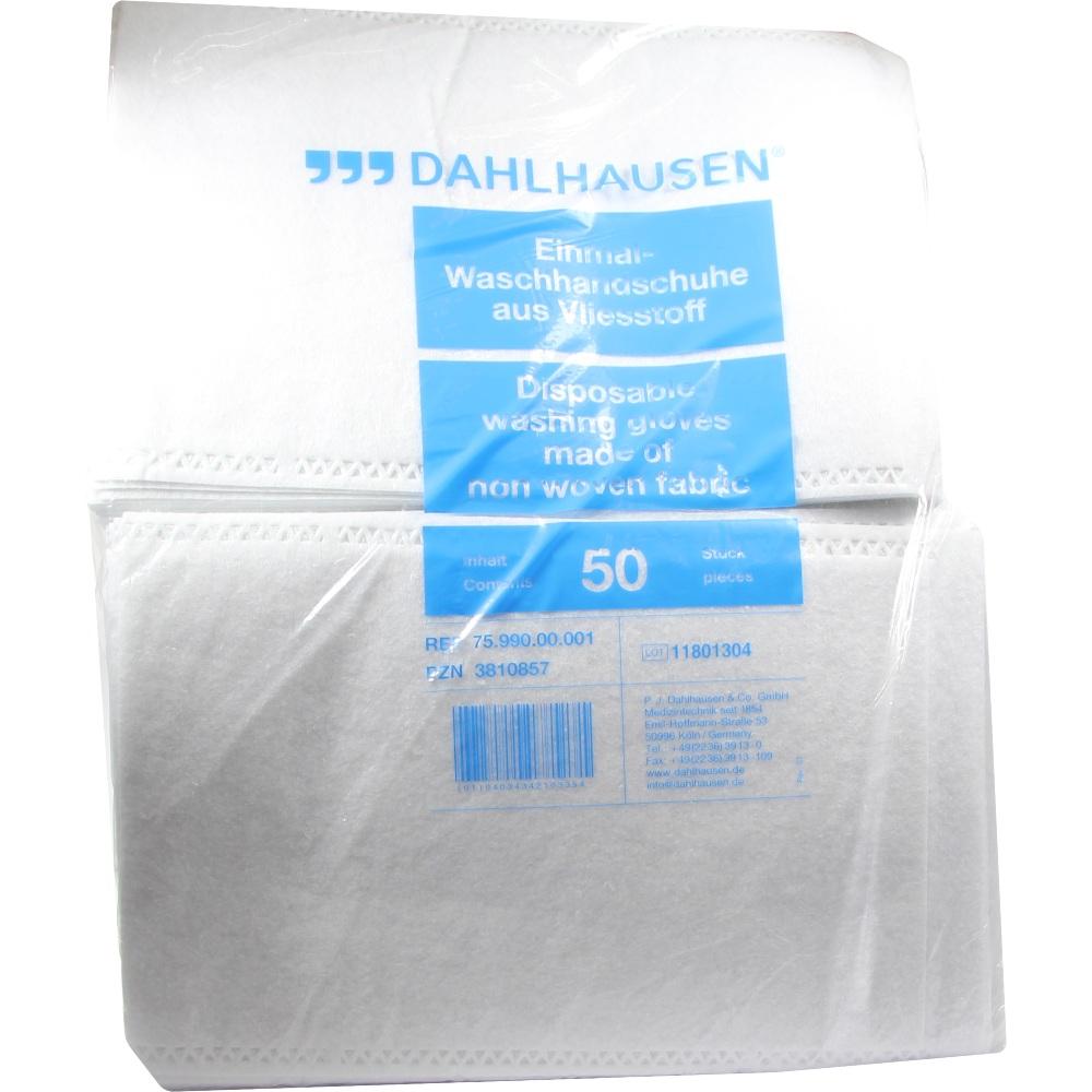 WASCHHANDSCHUHE Flauschvlies 14,5x22 cm 50 St Handschuhe