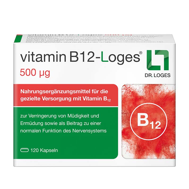 vitamin B12-Loges 500 µg 120 St Kapseln