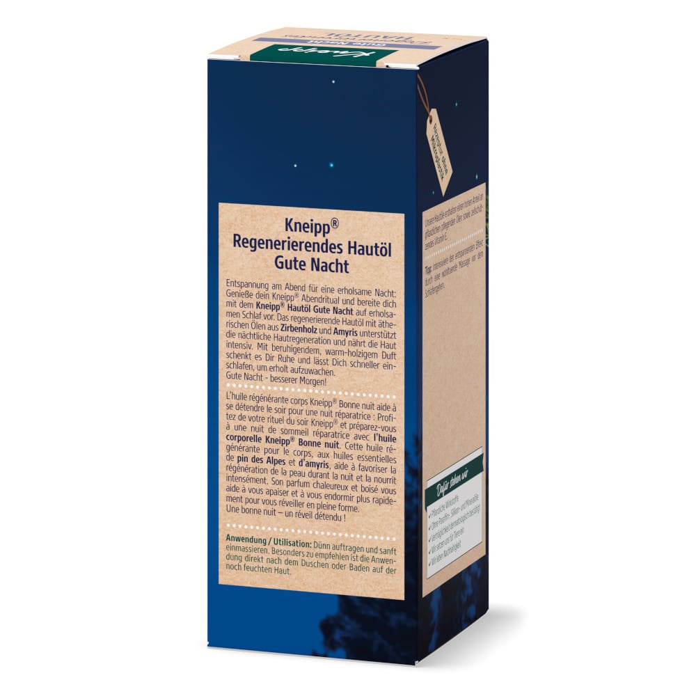 Kneipp Gute Nacht Regenerierendes HAUTÖL 100 ml Öl