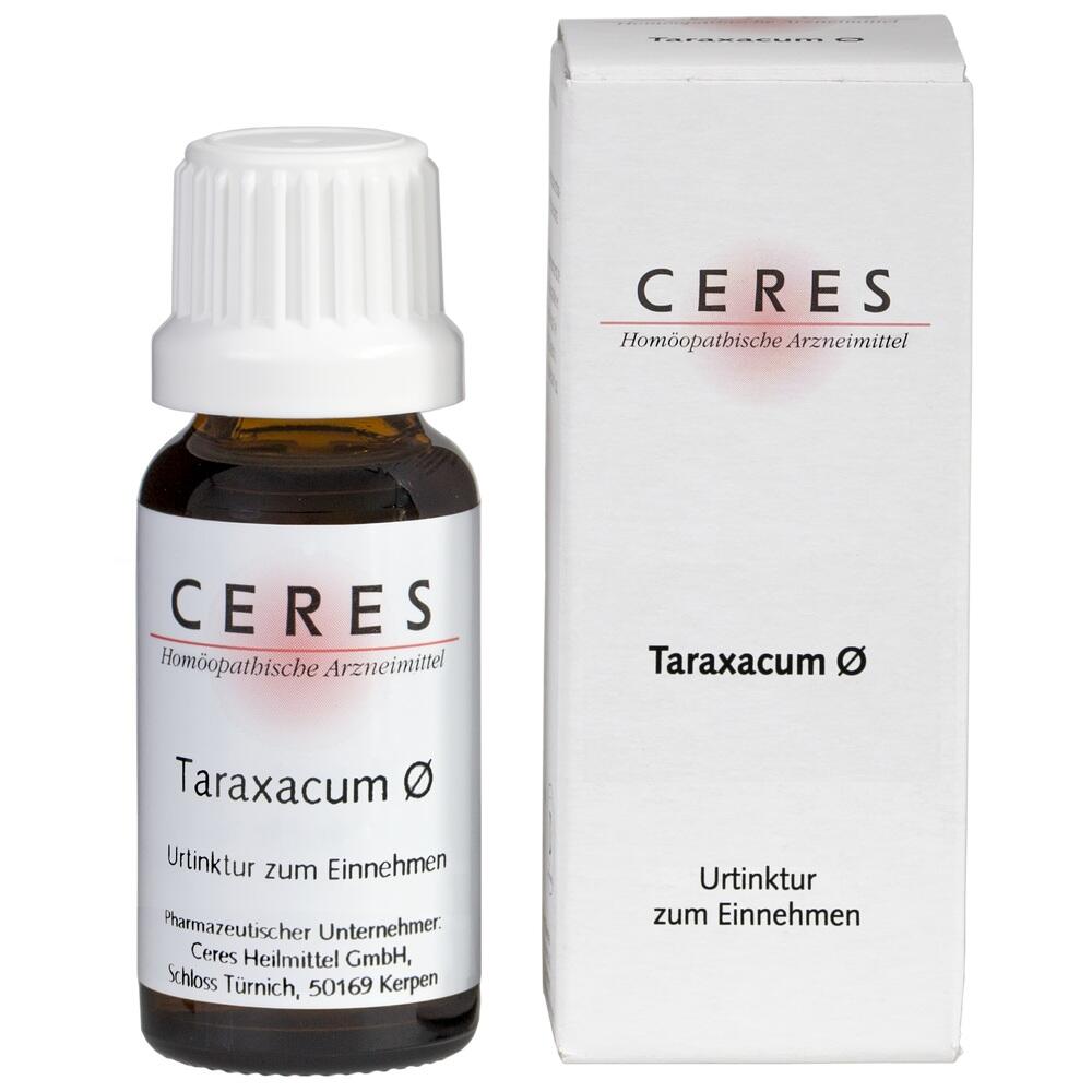 CERES Taraxacum Urtinktur 20 ml Tropfen