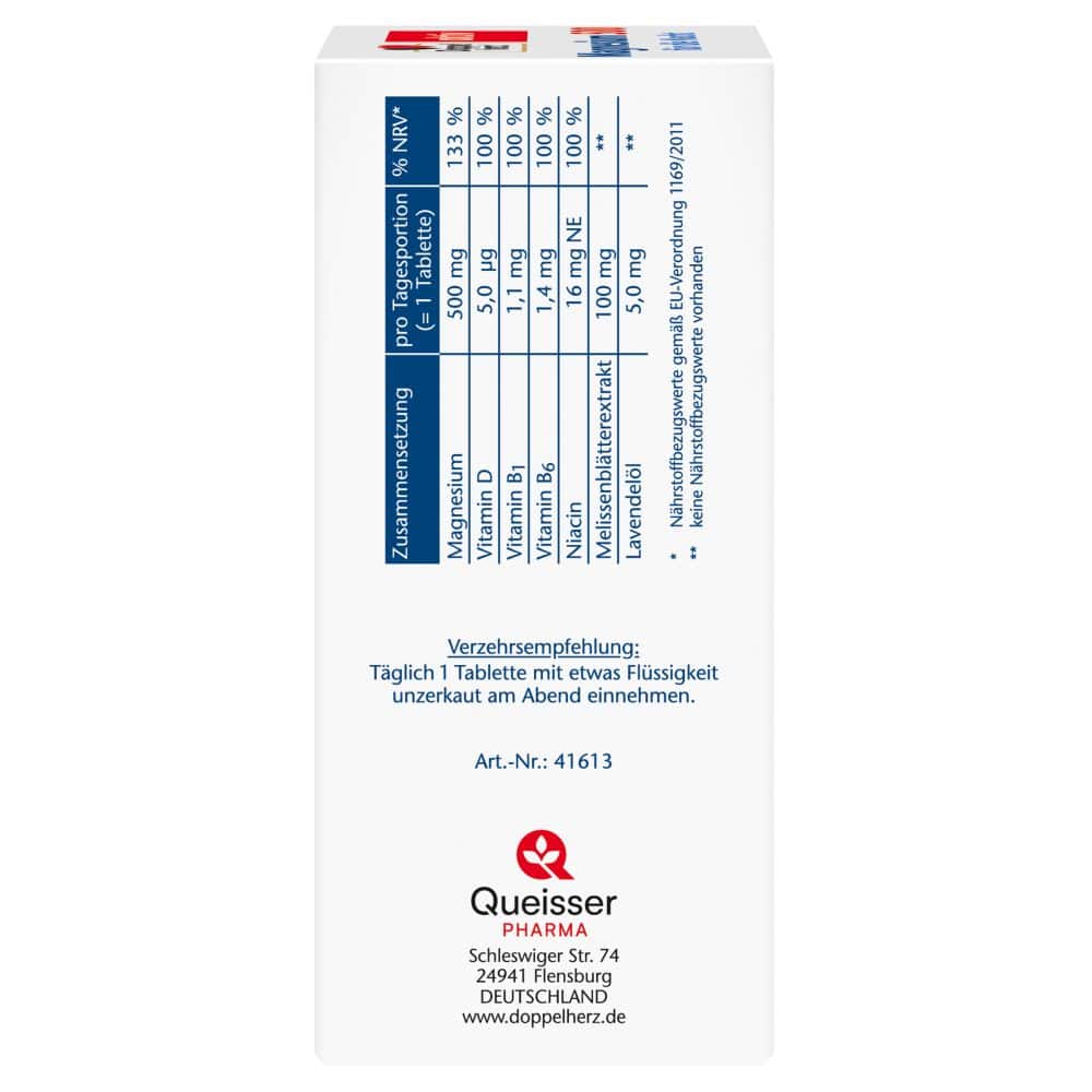 Doppelherz aktiv Magnesium 500 für die Nacht 60 St Tabletten