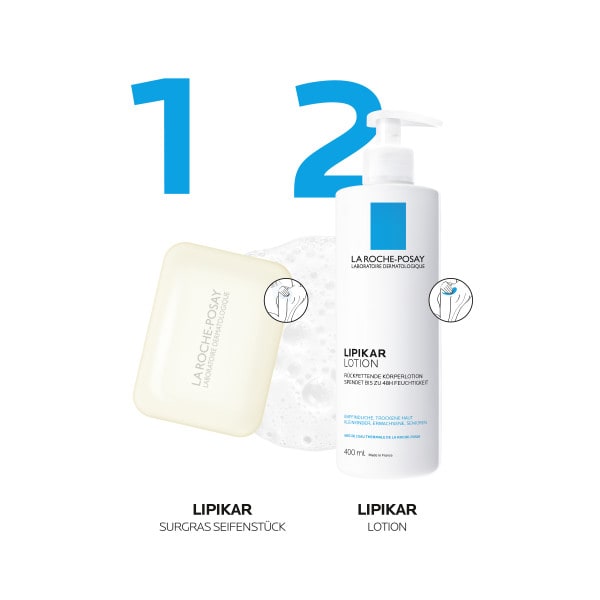 LA ROCHE-POSAY Lipikar Seifenstück 150 g Seife