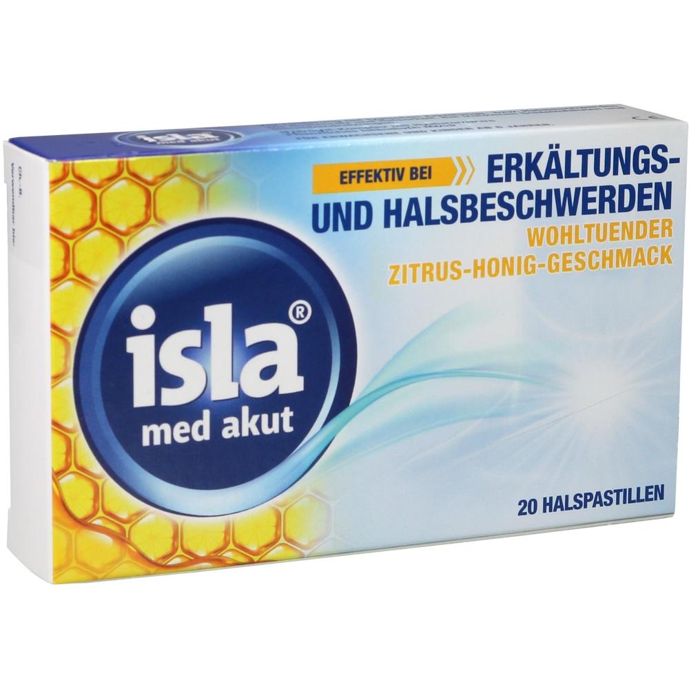 isla med akut Zitrus-Honig 20 St Pastillen