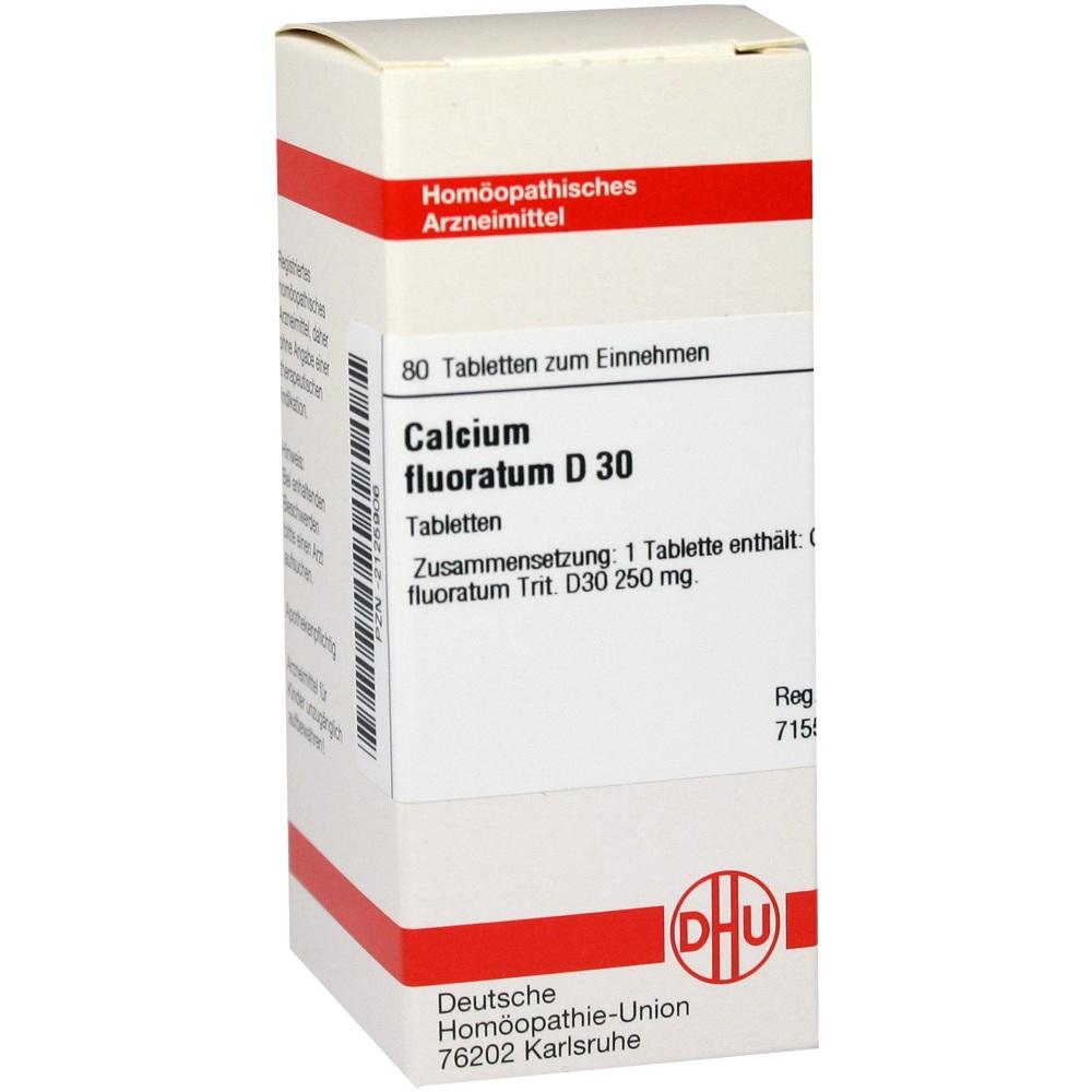 CALCIUM FLUORATUM D 30 Tabletten 80 St Tabletten