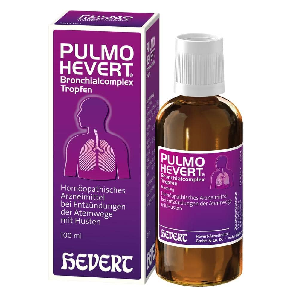 PULMO HEVERT Bronchialcomplex Tropfen 100 ml Tropfen