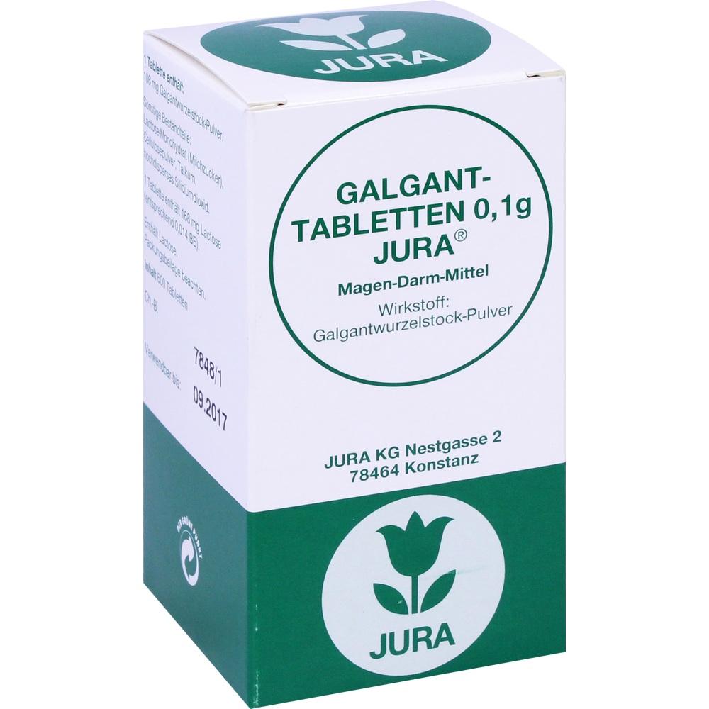 GALGANTTABLETTEN 0,1 g Jura 600 St Tabletten
