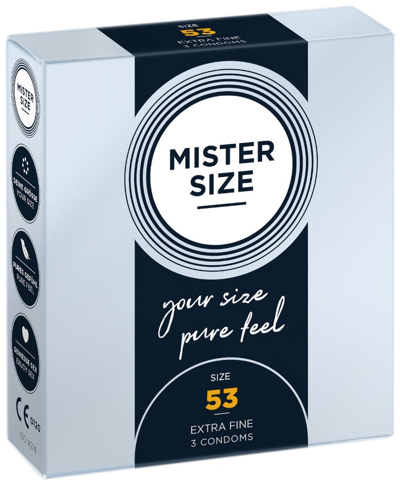 MISTER SIZE 53 3 St Kondome