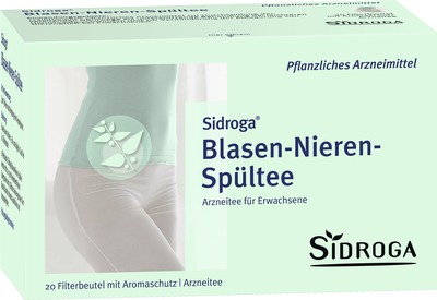 SIDROGA Blasen-Nieren-Spültee Filterbeutel 20X2.0 g Tee