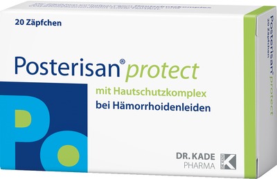 Posterisan protect Suppositorien 20 St Suppositorien
