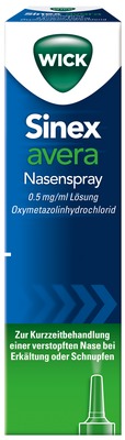 Wick Sinex avera 0,5mg/ml 15 ml Nasendosierspray