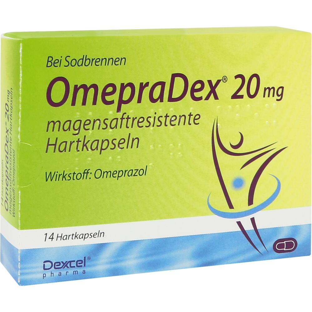 OmepraDex 20 mg  14 St Kapseln magensaftresistent