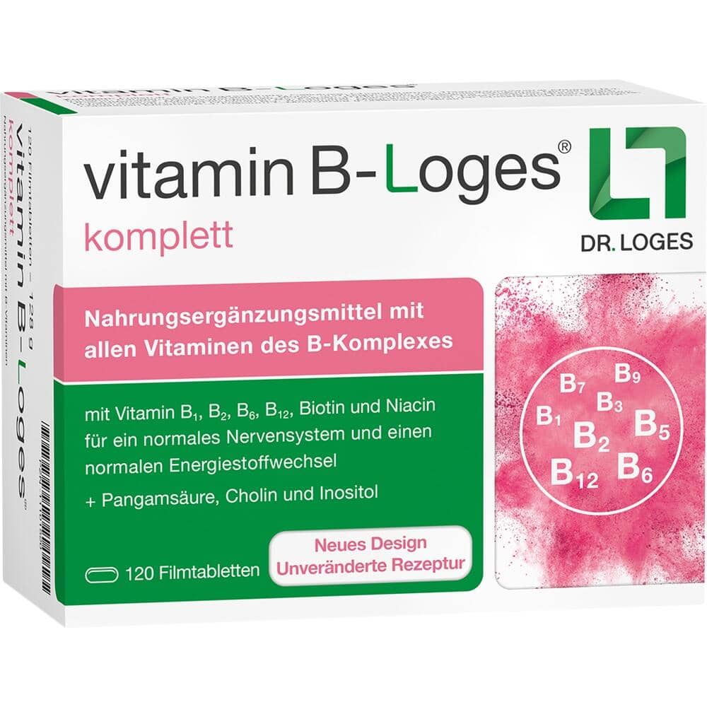 vitamin B-Loges komplett 120 St Filmtabletten