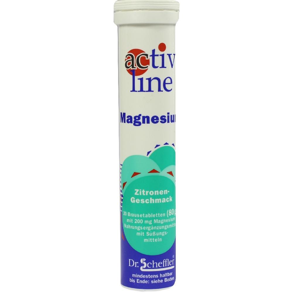 activline Magnesium Zitronen-Geschmack Dr. Scheffler 20 St Brausetabletten