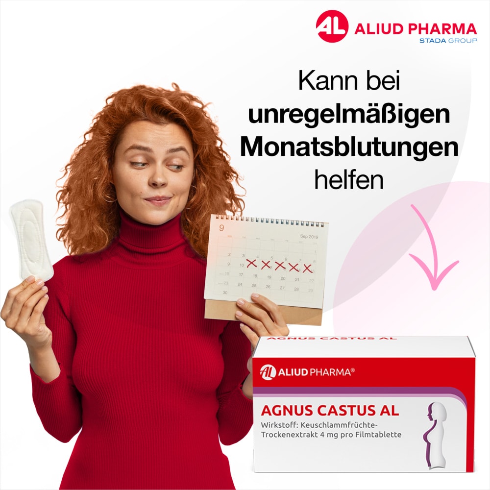 Agnus castus AL bei Rhythmusstörungen der Regel