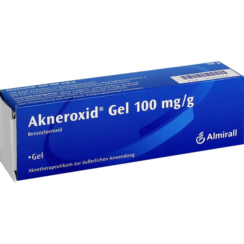 Akneroxid Gel 100mg/g 50 g Gel
