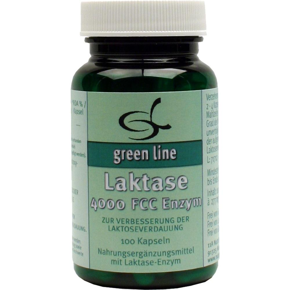 LAKTASE 4.000 FCC Enzym Kapseln 100 St Kapseln