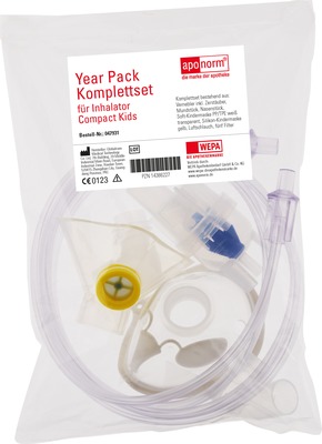 aponorm Year Pack Komplettset für Inhalator Compact Kids 1 St