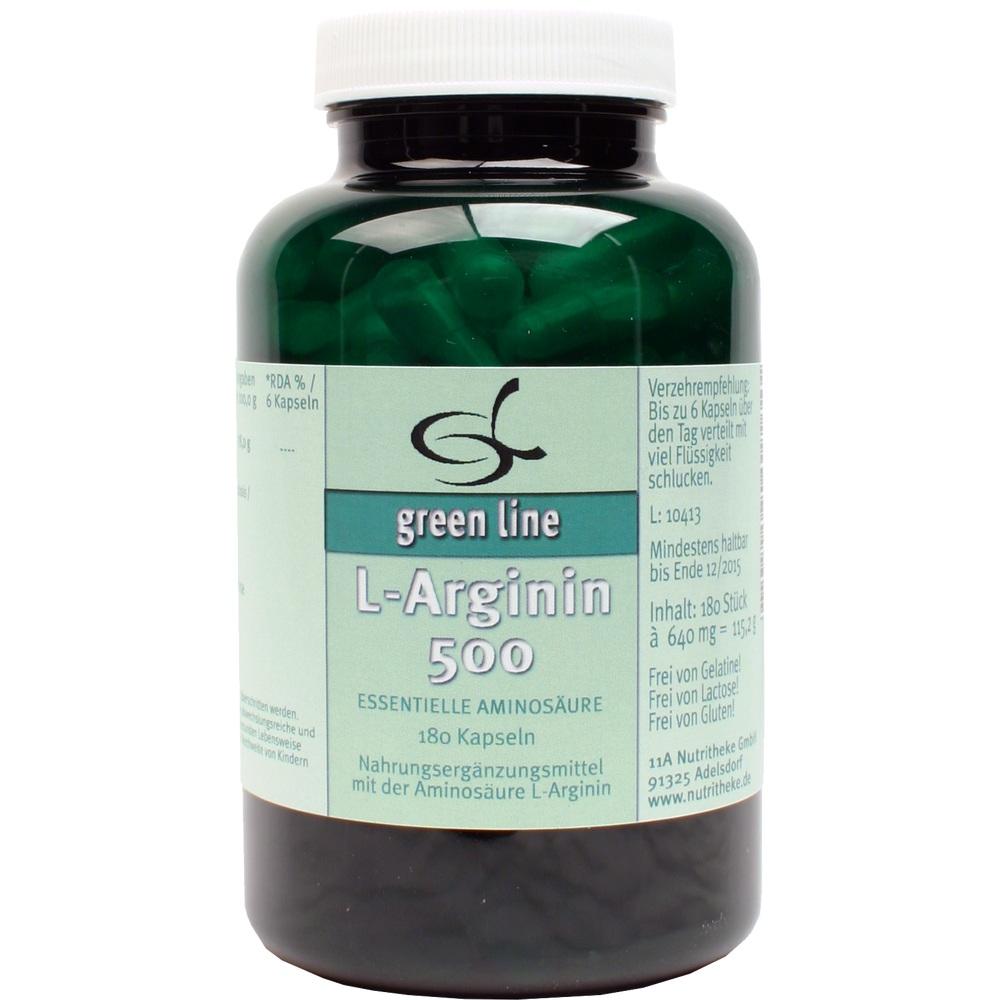 L-ARGININ 500 Kapseln 180 St Kapseln