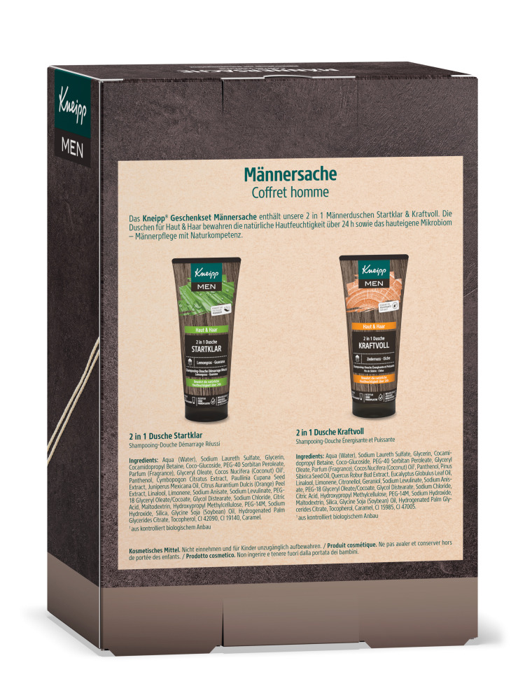 Kneipp Geschenkpackung Männersache 2X200 ml Duschgel