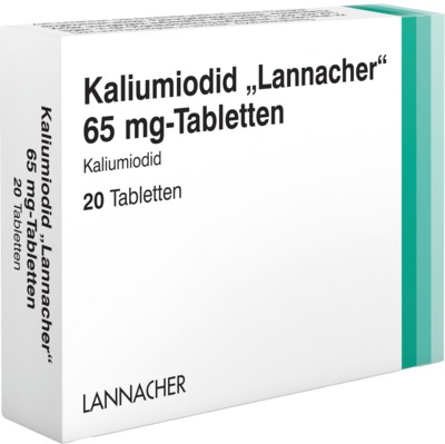 KALIUMIODID Lannacher 65 mg  20 St Tabletten