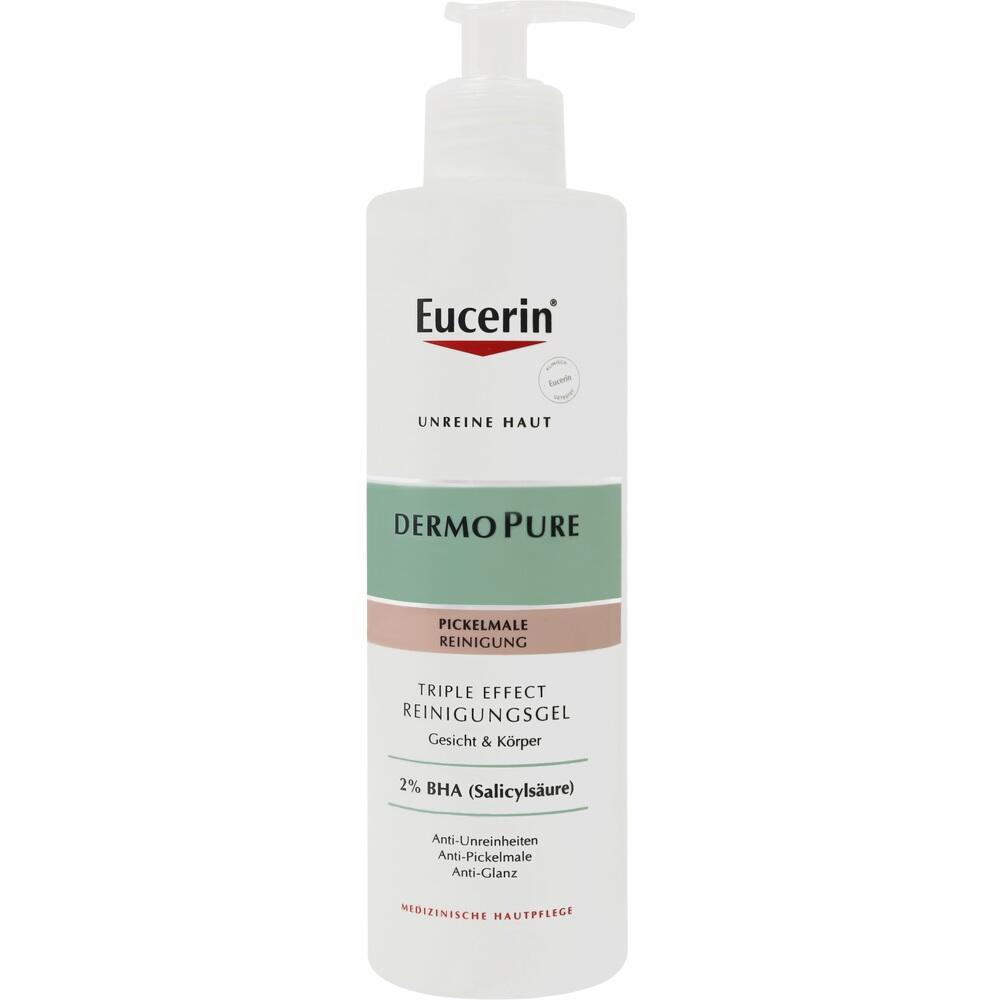 Eucerin DERMOPURE TRIPLE EFFECT REINIGUNGSGEL + 3 € sparen* 400 ml Gel