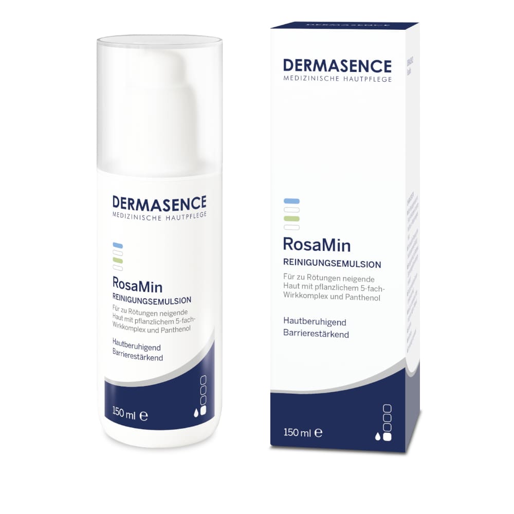 DERMASENCE RosaMin Reinigungsemulsion 150 ml Emulsion