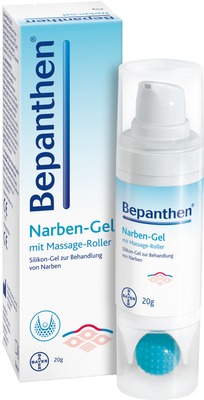 Bepanthen Narben-Gel mit Massage-Roller 20 g Gel