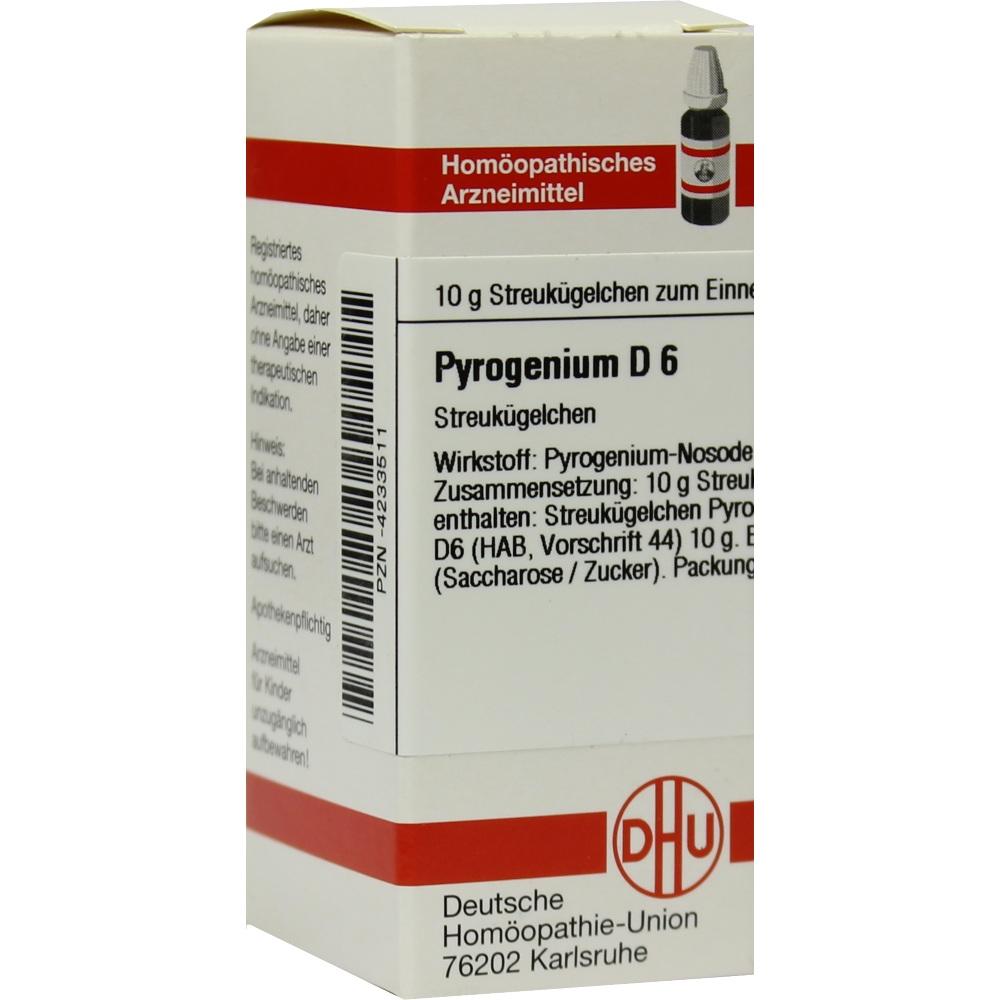 PYROGENIUM D 6 Globuli 10 g Globuli