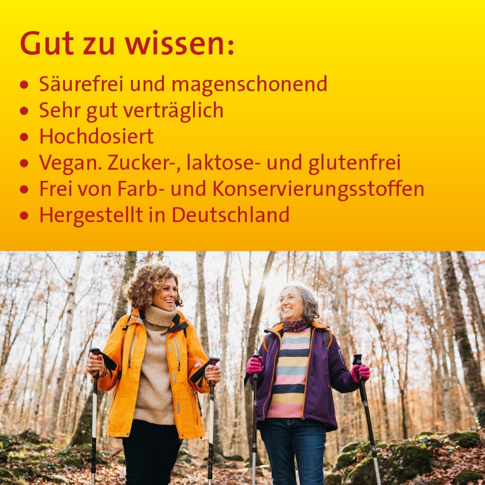 VITAMIN C HEVERT 500 mg GEPUFFERT 60 St Kapseln