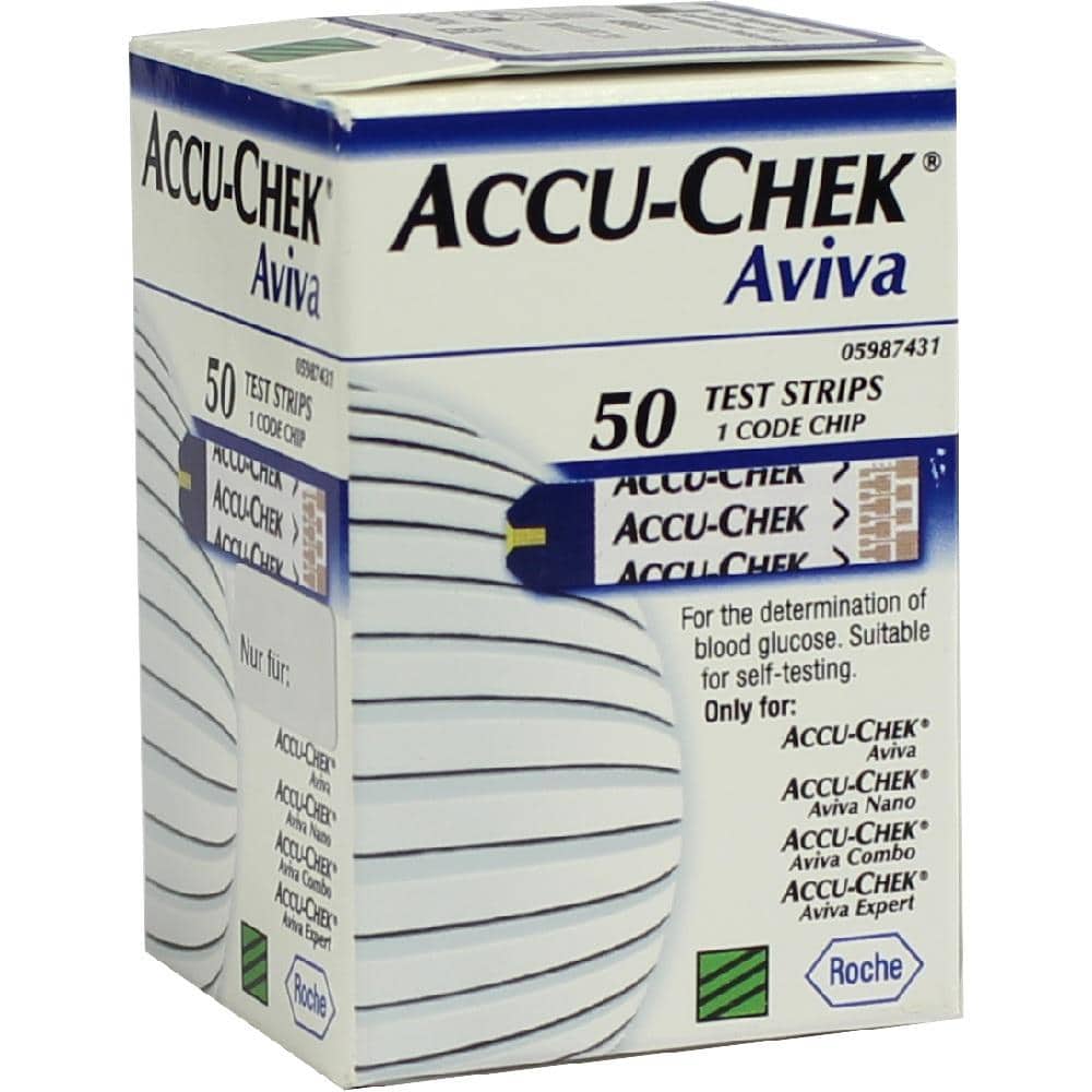ACCU-CHEK Aviva Teststreifen Plasma II 50 St Teststreifen