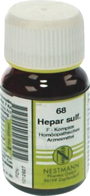 Hepar sulfurius F Komplex Nr.68 Tabletten 120 St Tabletten
