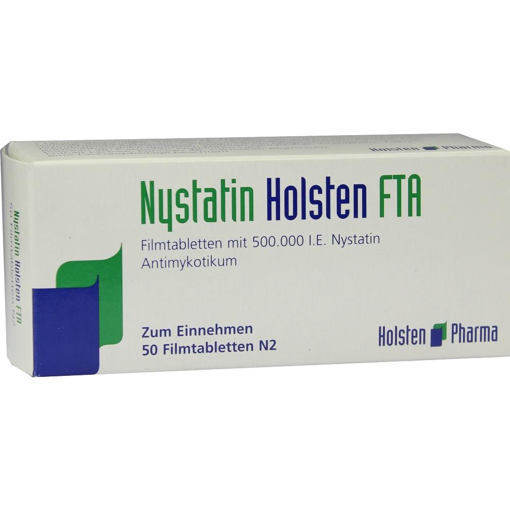 Nystatin Holsten 50 St Filmtabletten