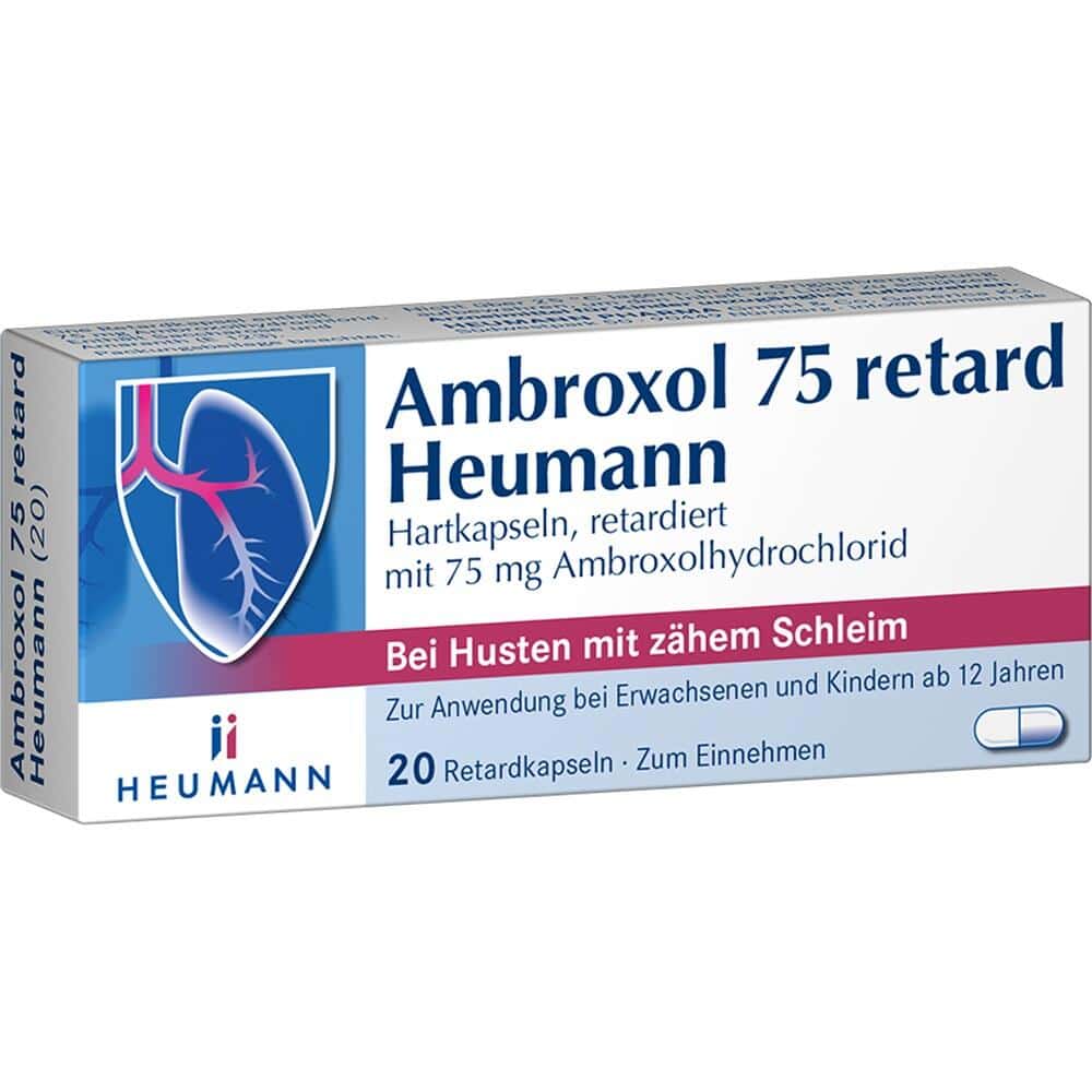 Ambroxol 75 retard Heumann 20 St Retard-Kapseln