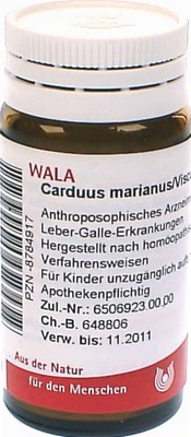 WALA Carduus marianus/Viscum Mali comp. Globuli 20 g Globuli