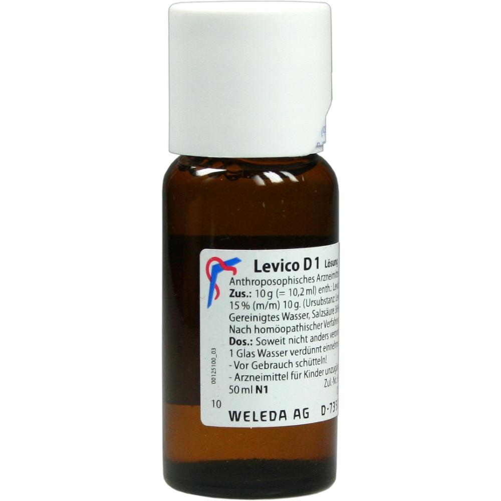WELEDA LEVICO D 1 Dilution 50 ml Dilution