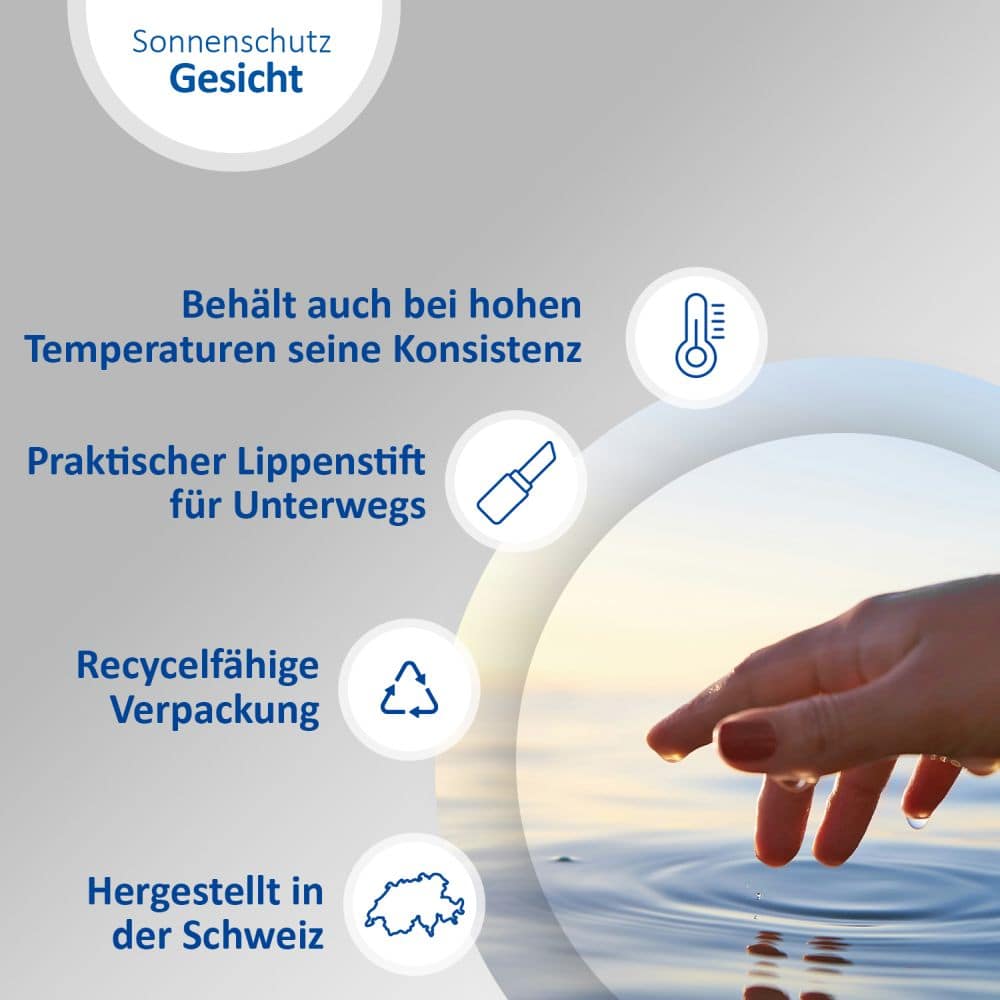 Ladival Aktiv UV-Schutzstift Lippen LSF 50+ 1 St Stifte