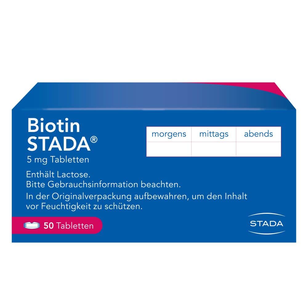 Biotin STADA 5 mg  50 St Tabletten