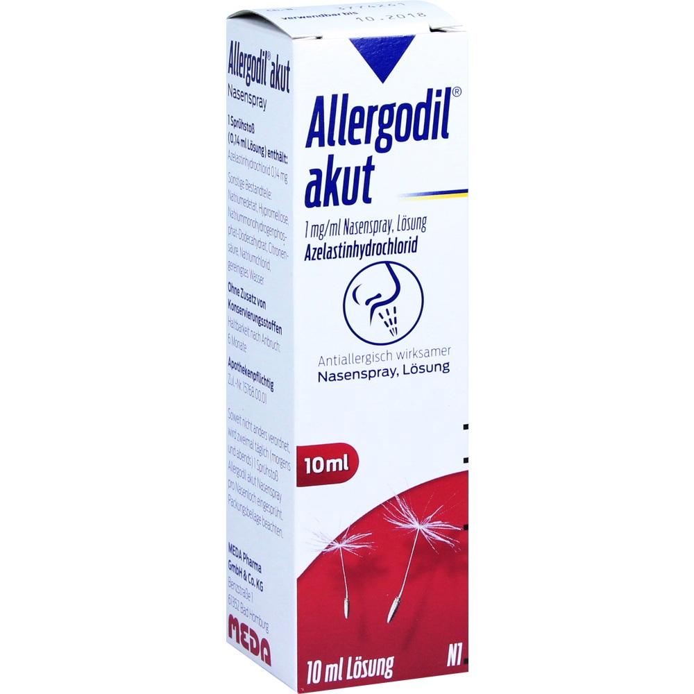 Allergodil akut  10 ml Nasenspray