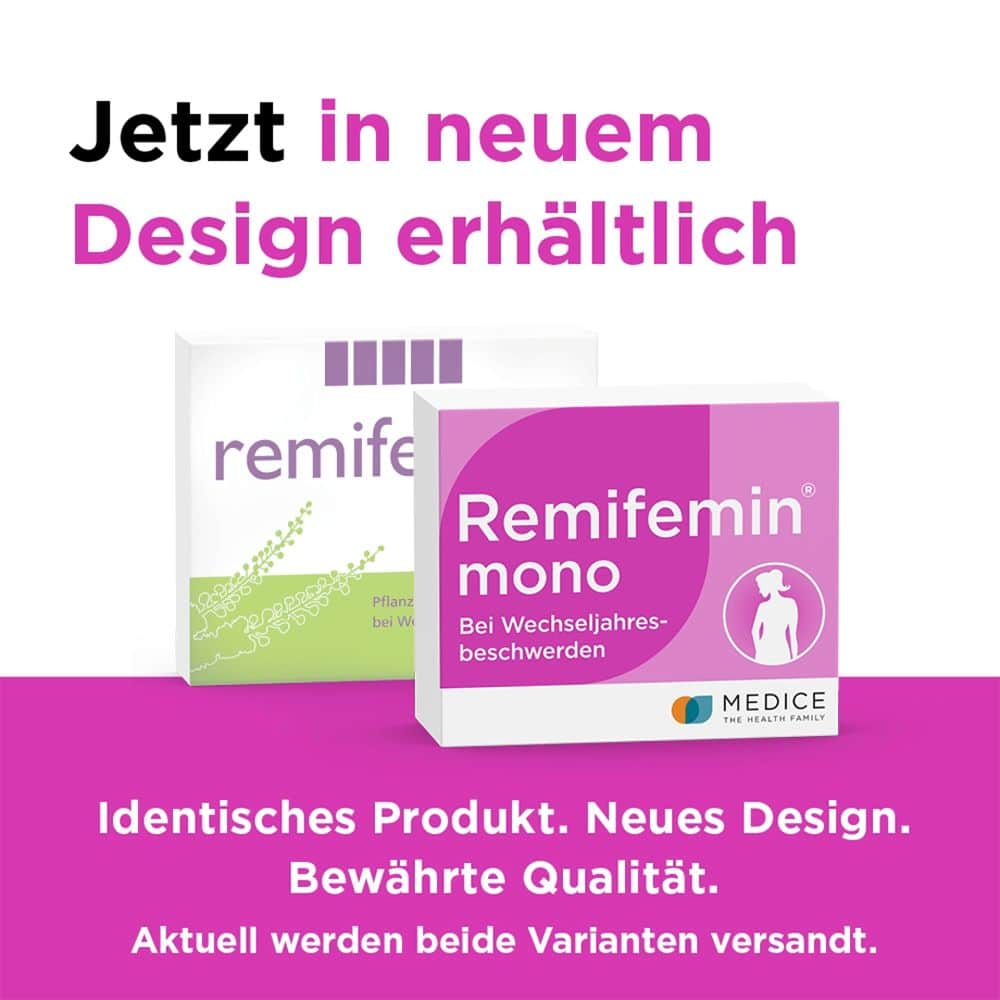 Remifemin mono bei Wechseljahresbeschwerden 60 St Tabletten