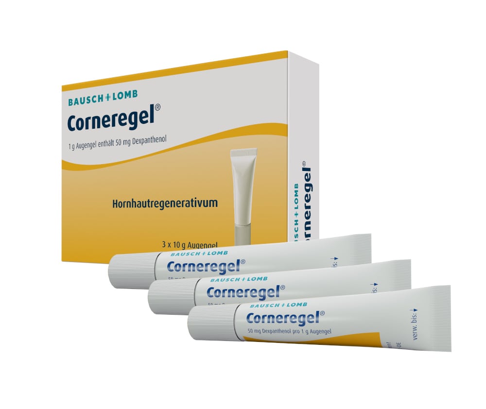 Corneregel Augengel  3X10 g Augengel