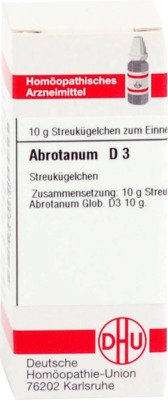 ABROTANUM D 3 Globuli 10 g Globuli