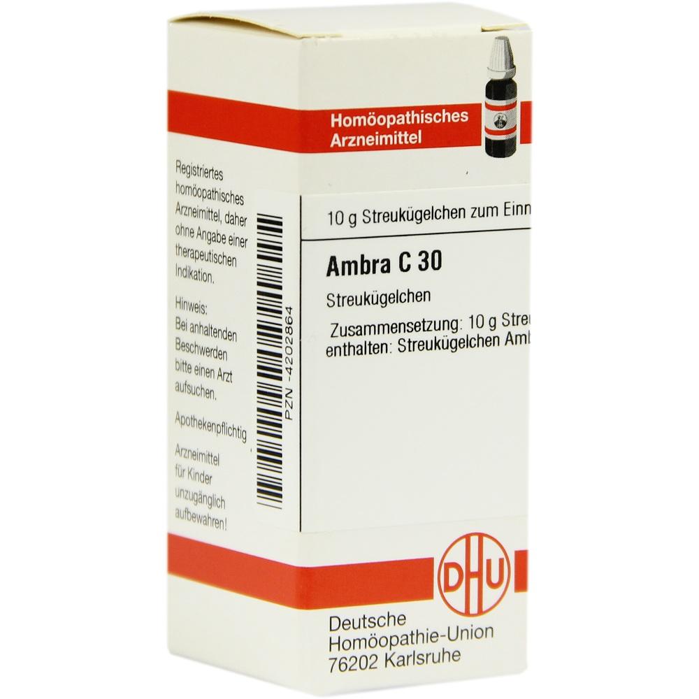 AMBRA C 30 Globuli 10 g Globuli