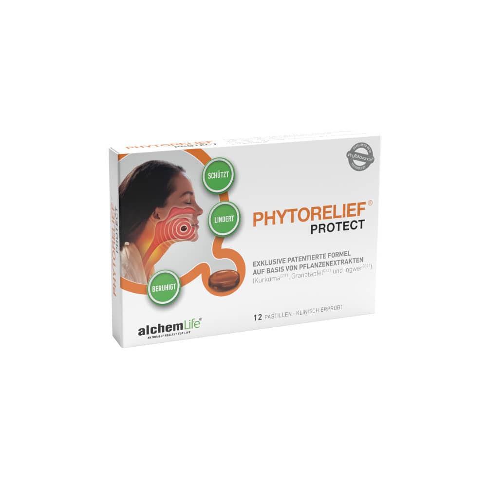 PHYTORELIEF PROTECT 12 St Lutschpastillen
