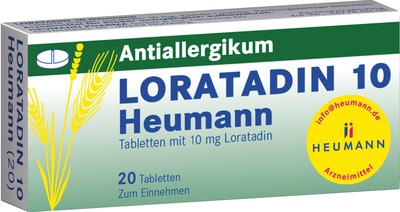 LORATADIN 10 Heumann 20 St Tabletten